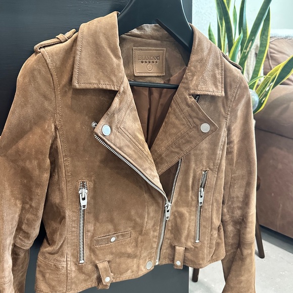 BLANKNYC Taupe Suede Jacket - Size S - Picture 2 of 7